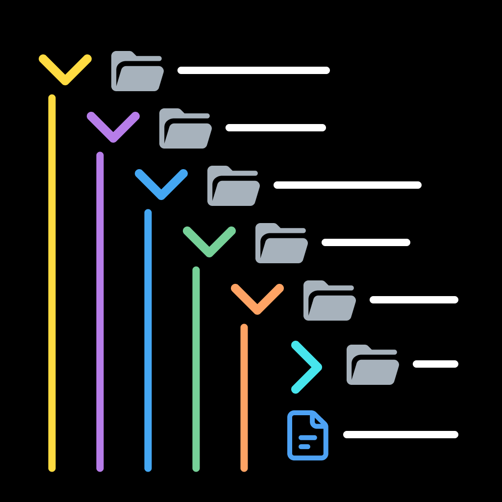 Colorize Folder Tree